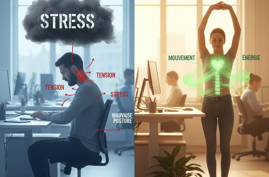 Guide Automassage au travail : Libérer les tensions en 5 minutes